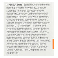 Citra-Solv Citra Dish Automatic Dishwasher Detergent - Valencia Orange - Case of 12 - 45 Fl oz.