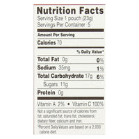 Annie'S Homegrown Fruit Snack Multipack Bernie'S Farm Fruit - Case Of 10 - 4 Oz