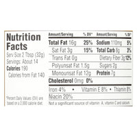 Earth Balance Creamy Peanut Butter and Flaxseed - Case of 12 - 16 oz.