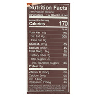 Endangered Species Natural Chocolate Bar - Dark Chocolate - 72 Percent Cocoa - Sea Salt and Almonds - 3 oz Bars - Case of 12