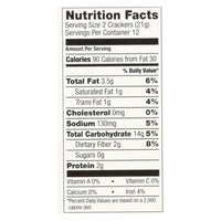 Nairn's Rough Cut Organic Oatcakes - Case of 12 - 8.8 oz.