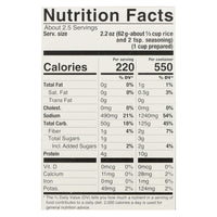 Lundberg Family Farms - Rice and Seasoning Mix - Cilantro Lime - Case of 6 - 5.50 oz.