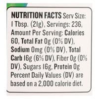 Madhava Organic Agave Nectar - Case of 4 - 176 oz.