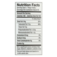 Nutiva Organic Virgin Coconut Oil - Case of 6 - 23 oz.