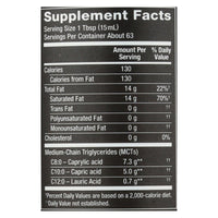 Nutiva 100% Organic, 95%+ Organic, 70%+ Organic Mct Oil - 32 fl oz