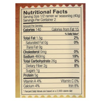 Lotus Foods Ramen - Organic - Millet and Brown Rice - with Miso Soup - 2.8 oz - case of 10