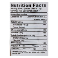 Ginger People - Gin Gins Chewy Ginger Candy - Hot Coffee - Case of 12 - 3 oz.