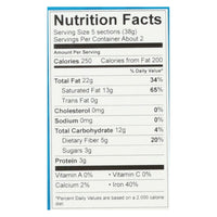 Alter Eco Americas Organic Chocolate Bar - Dark Super Blackout - Case of 12 - 2.65 oz