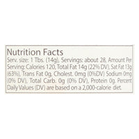 La Tourangelle Coconut Oil - Case of 6 - 14 Fl oz.